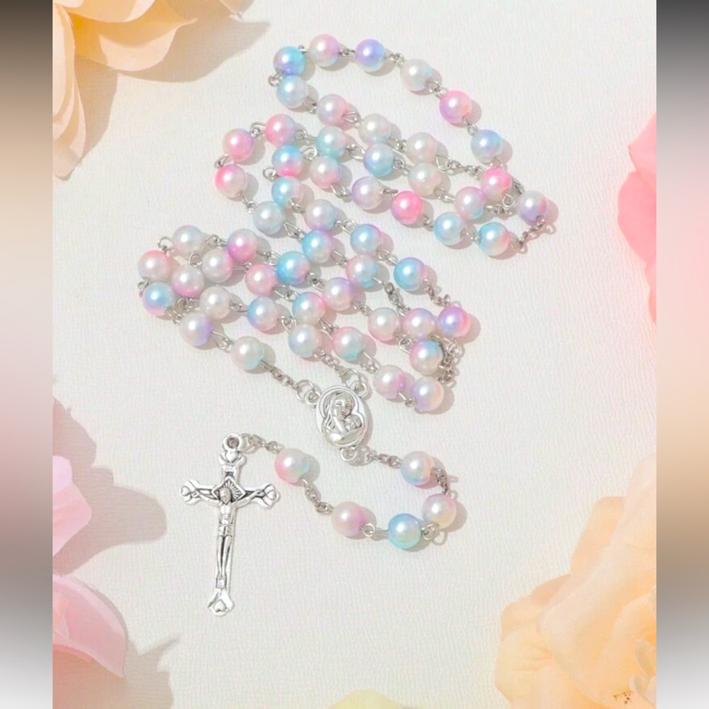 Rainbow Multicolor Rosary